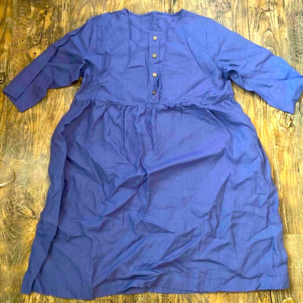 NWOT LinenbyMN San Clement Dress